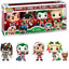 Funko pop! dc holiday - pack de 4 exclusivo