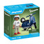 Playmobil vespa - 1969 vespa 150 sprint veloce, azul