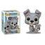Funko pop disney: la dama y el vagabundo - vagabundo con cachorro