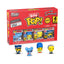 Funko bitty pop! the simpsons - pica, marge simpson, moe szyslak, jefe wiggum