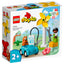 Lego duplo - aerogenerador y coche eléctrico