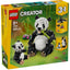 Lego creator: 3en1 - fauna salvaje: familia de pandas