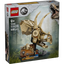 Lego jurassic world fósiles de dinosaurio: cráneo de triceratops