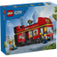 Lego city - autobús turístico rojo de dos plantas