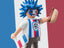 Playmobil 6840-9 sobre sorpresa serie 10 nios - aficionado de fútbol
