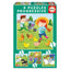 Puzzles progresivos Animales de la Granja 6-9-12-16pz