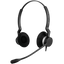 Jabra Biz 2300 Duo USB-A UC Negro