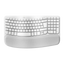 ES: Teclado Logitech Wave Keys for Mac Bluetooth Ergonómico Alemán QWERTZ