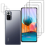 Pack de Accesorios Xiaomi Poco M5s / Redmi Note 10 / Redmi Note 10S con 3 Protectores de pantalla + 3 Protectores de cámara
