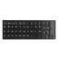 Pegatinas Teclado Espaol Negro