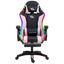PowerGaming LED RGB Silla Reposapiés Negro+Rosa