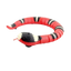 Serpiente Astuta Roja con Detección Inteligente 9909s - Juguete Interactivo para Gatos