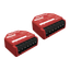 Relé inteligente Shelly 1PM Gen3 Wi-Fi 16A Pack 2 Rojo Medición de consumo