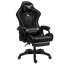 Silla Gaming PowerGaming Con Altavoz Bluetooth y Masaje + Reposapiés Negro