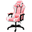 Silla Gaming PowerGaming Blanco Rosa