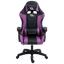 PowerGaming Silla Altavoz Masaje Negro+Lila