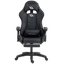 PowerGaming Silla con Reposapiés Negro