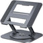 Soporte Giratorio LS928 para Tablet y Ordenador Portátil de Aluminio Gris Oscuro