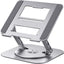 Soporte Giratorio LS928 para Tablet y Ordenador Portátil de Aluminio Plata