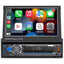 Autoradio 1 DIN SWM 9901 Bluetooth con pantalla retráctil de 7 pulgadas, compatible con MP5 Negro