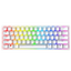 Teclado Mecánico Gaming Razer Huntsman Mini Blanco Clicky Optical Switch Morado