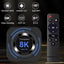 Transpeed 4GB/64GB Negro Android 12 8K WiFi doble banda Bluetooth H618 TV Box
