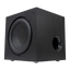 Subwoofer Vulkkano SUB10 150W RMS Roble Negro 10 pulgadas Activo RCA