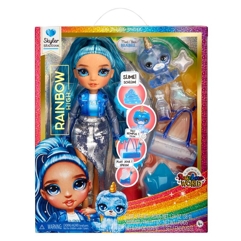 Mueca Skyler Rainbow World Rainbow High 25Cm