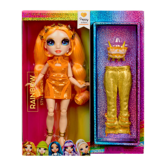 MuEca Poppy Style Icons Fashion Dolls Rainbow High Hover Image