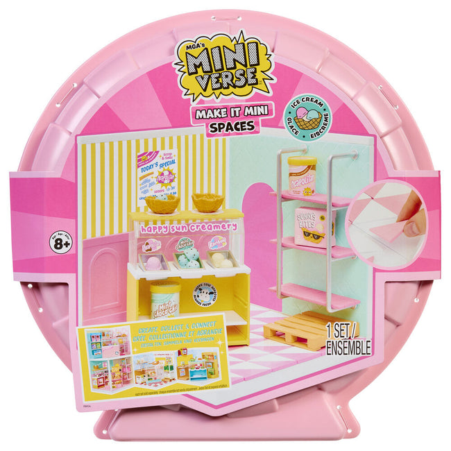 Playset Miniverse Make It Mini Spaces Heladeria Hover Image