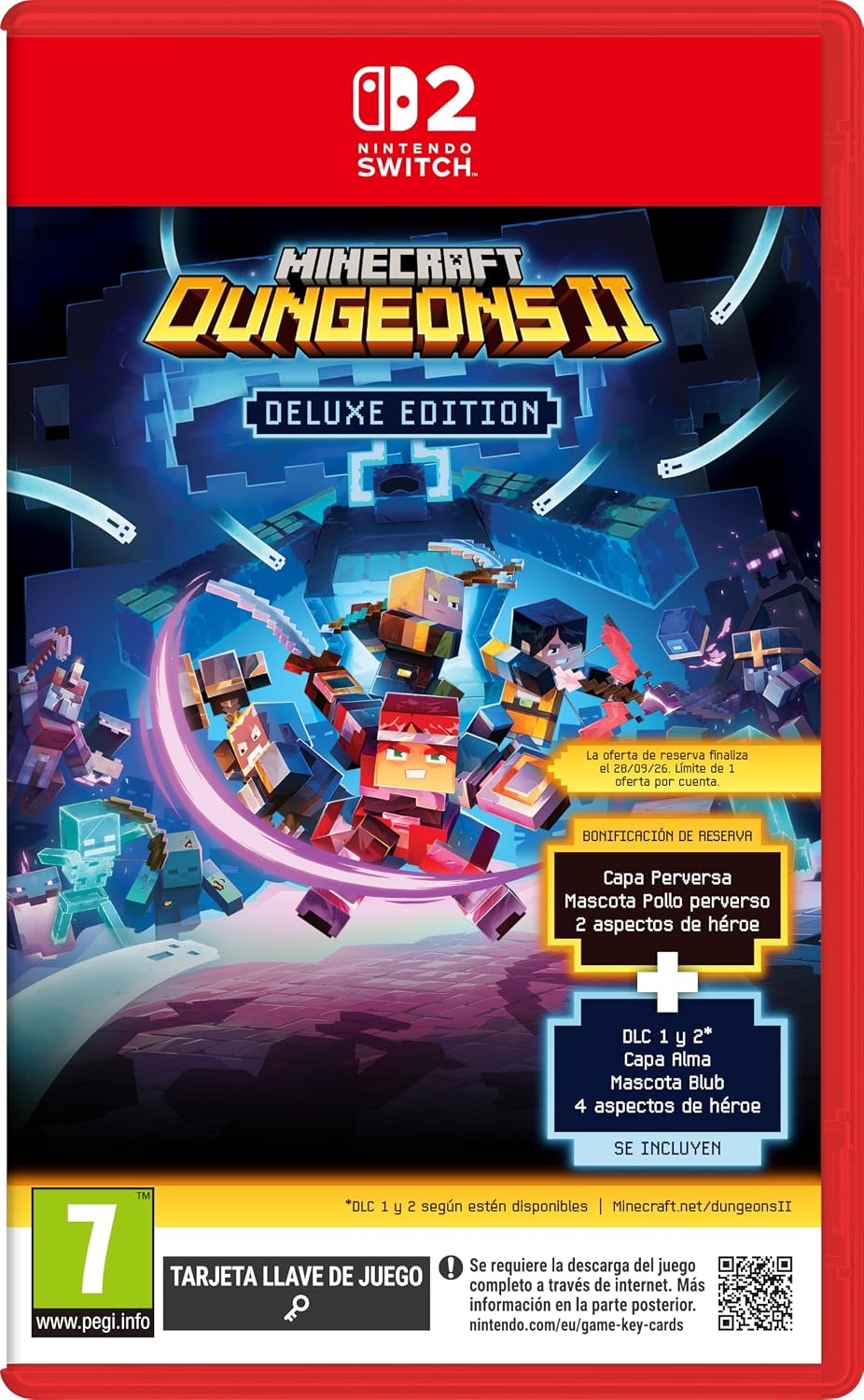 Minecraft Dungeons 2 Deluxe Edition Switch2
