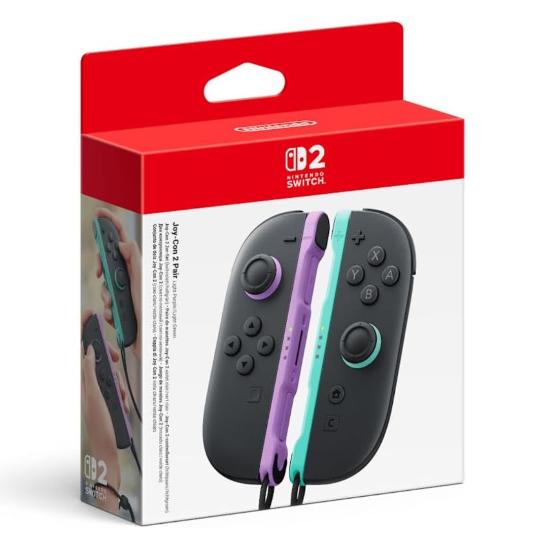 Joy-Con 2 Pareja - Purpura/Verde BTR Switch 2 NINTENDO SWITCH 2 (Accesorios)