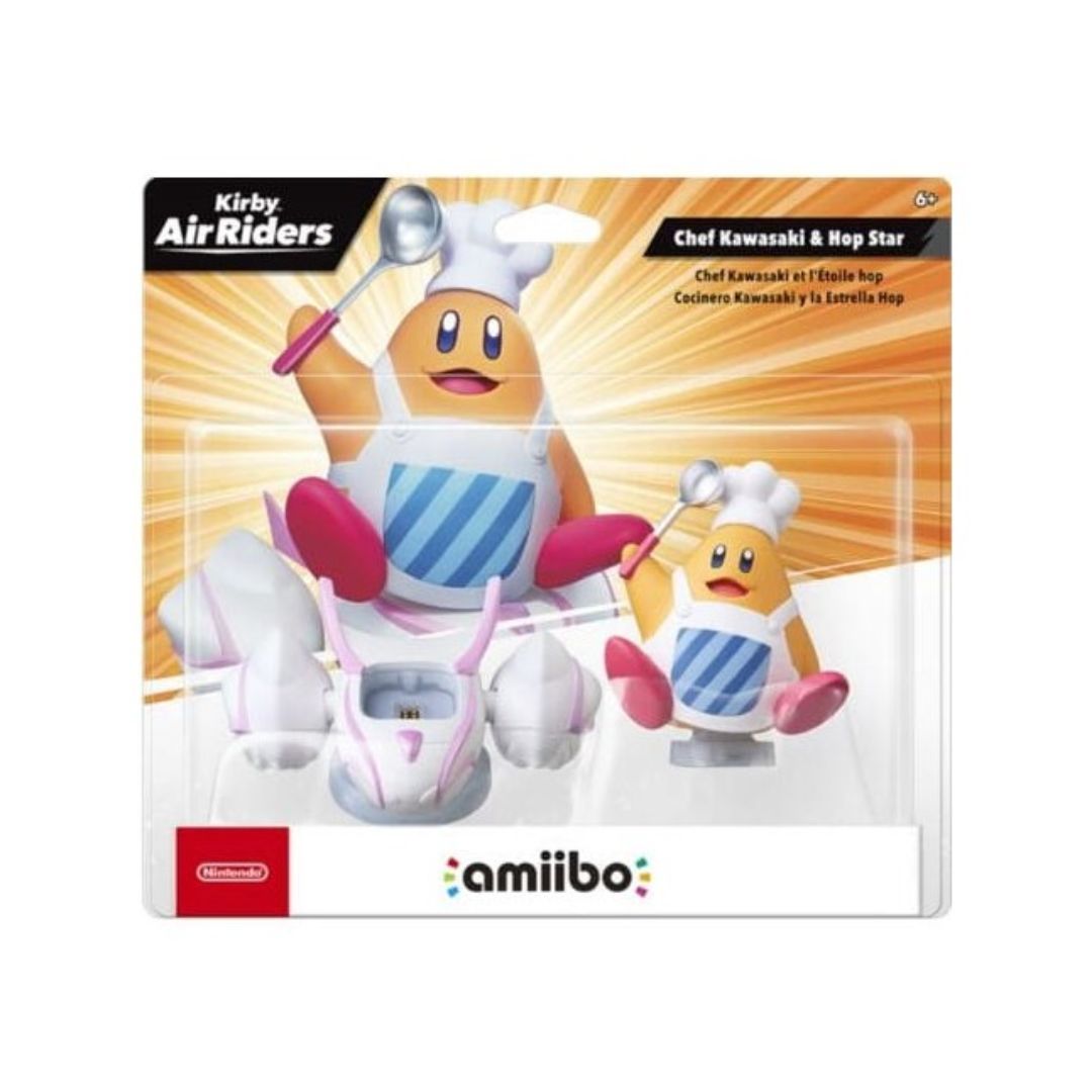 Amiibo CHEF KAWASAKY & HOP STAR (colección Kirby)