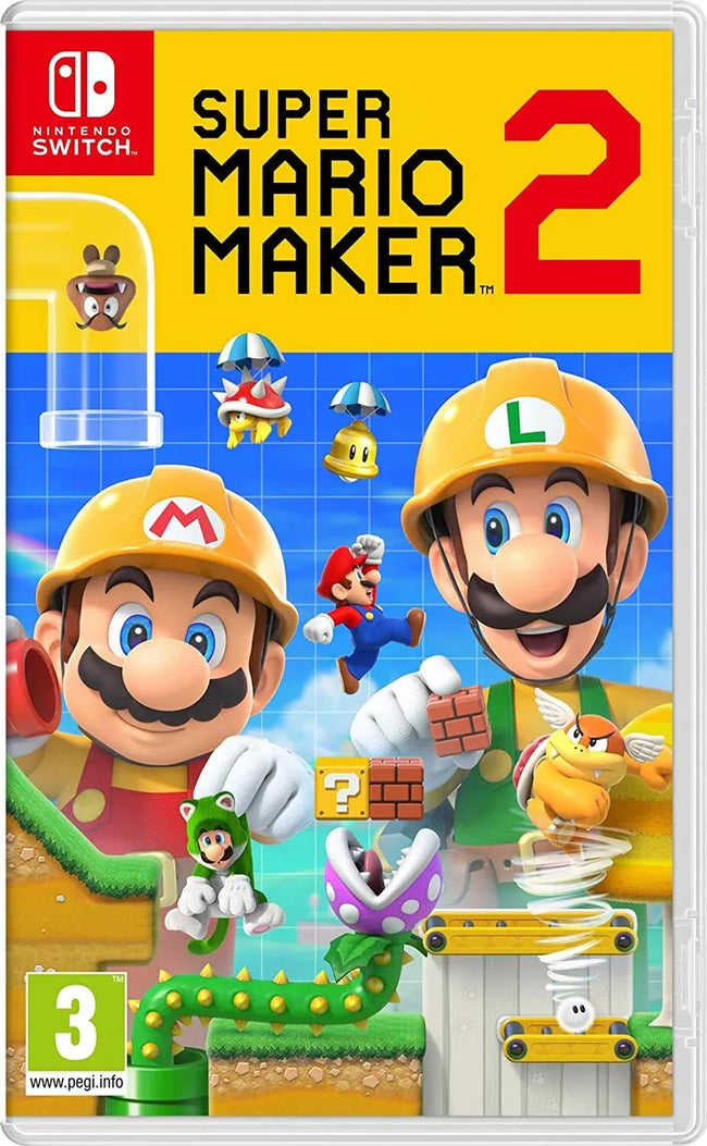 Super Mario Maker 2 Switch Hover Image
