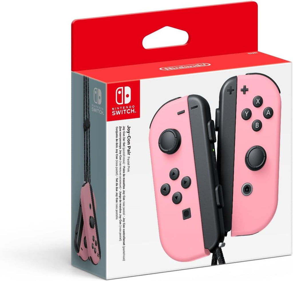 Mando Joy Con (Set Izda/Dcha) Rosa NINTENDO SWITCH (Accesorios)