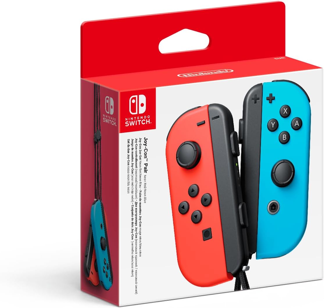 Mando Joy-Con (Set Izda/Dcha) Azul Neon/Rojo Neon BTR NINTENDO SWITCH (Accesorios)