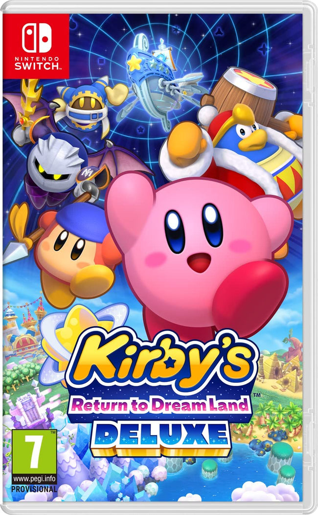 Kirby'S Return To Dreamland Dlx Switch Hover Image