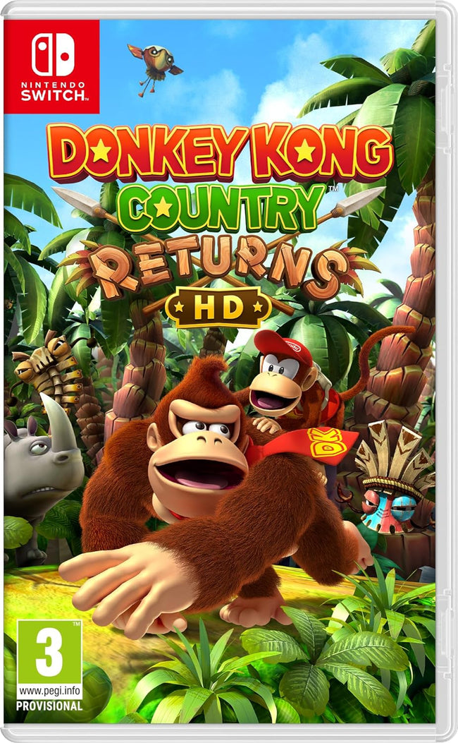 Donkey Kong Country Returns HD Switch Hover Image