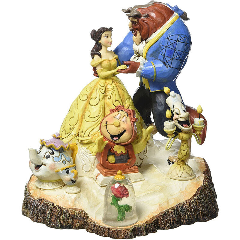 Figura Decorativa La Bella Y La Bestia rbol
