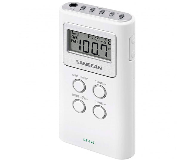 Sangean Dt-120 Blanco / Radio Portátil Hover Image