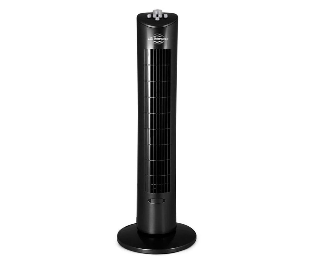Orbegozo Tw 0800 Negro / Ventilador De Torre 60w / 3 Velocidades / Bandeja Para Esencias Aromáticas