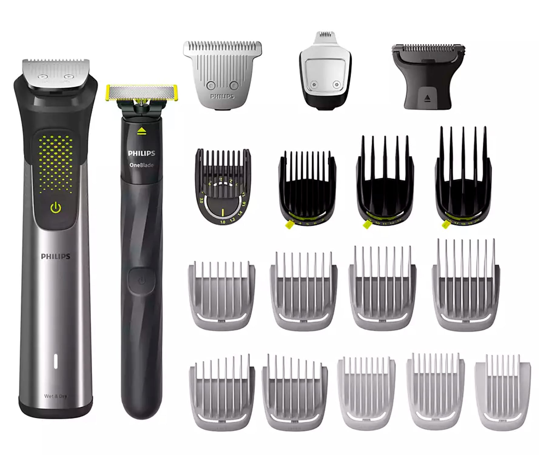 Philips Multigroom Series 9000 Mg9553/15 / Recortadora De Barba Y Cuerpo Con Cuchilla De Movimiento Rápido