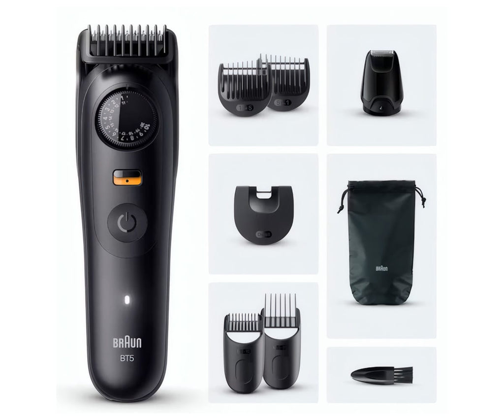 Braun Bt5560 / Recortadora De Barba Con 8 Accesorios
