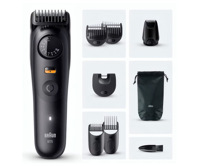 Braun Bt5560 / Recortadora De Barba Con 8 Accesorios Hover Image