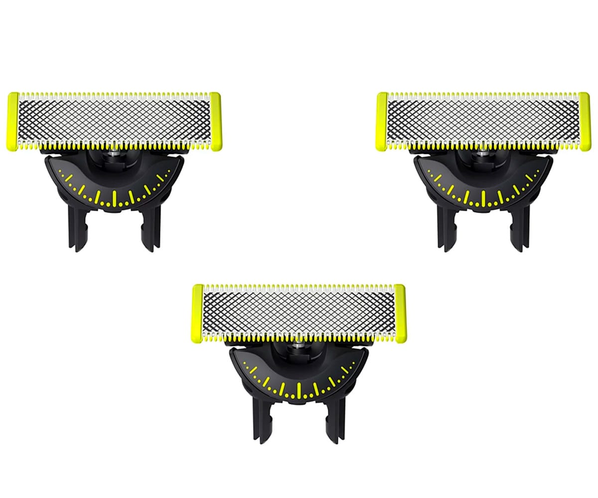 Philips Oneblade Qp430/50 / Pack De 3 Cuchillas 360 De Recambio