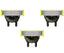 Philips Oneblade Qp430/50 / Pack De 3 Cuchillas 360 De Recambio