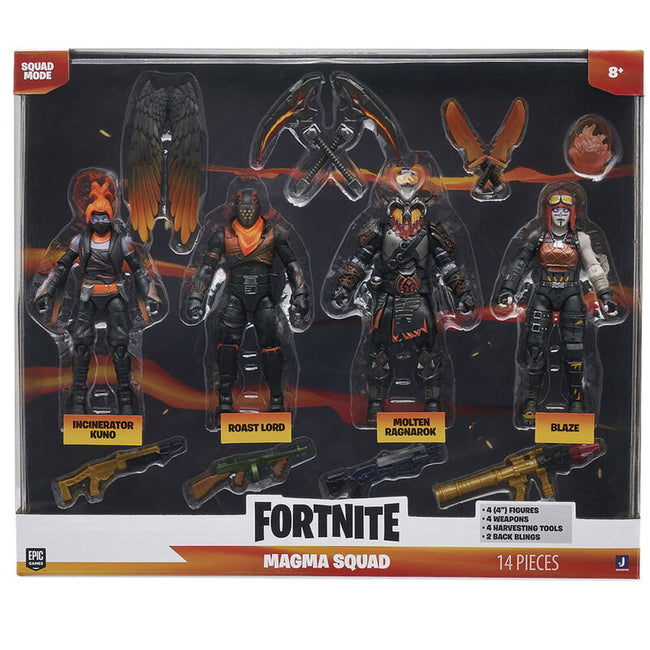 Blister Figuras Magma Squad Fortnite Hover Image