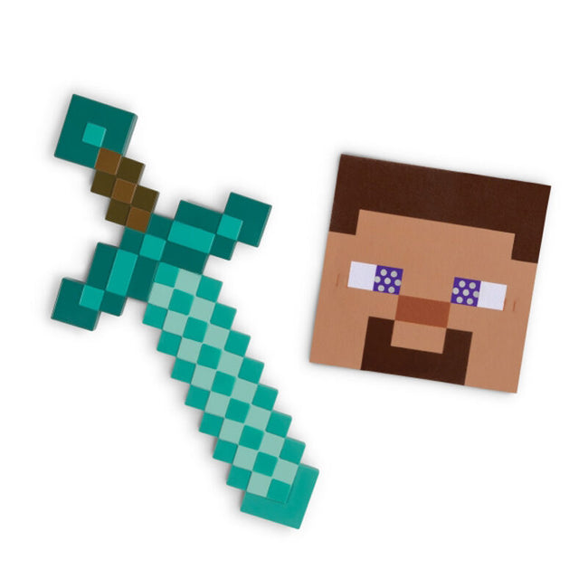 Mascara + Espada Minecraft Hover Image