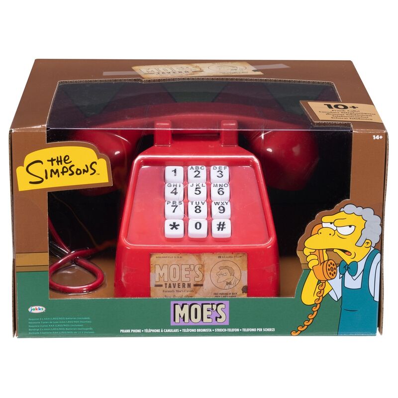 Telefono Bromas Moe Los Simpsons Ingles