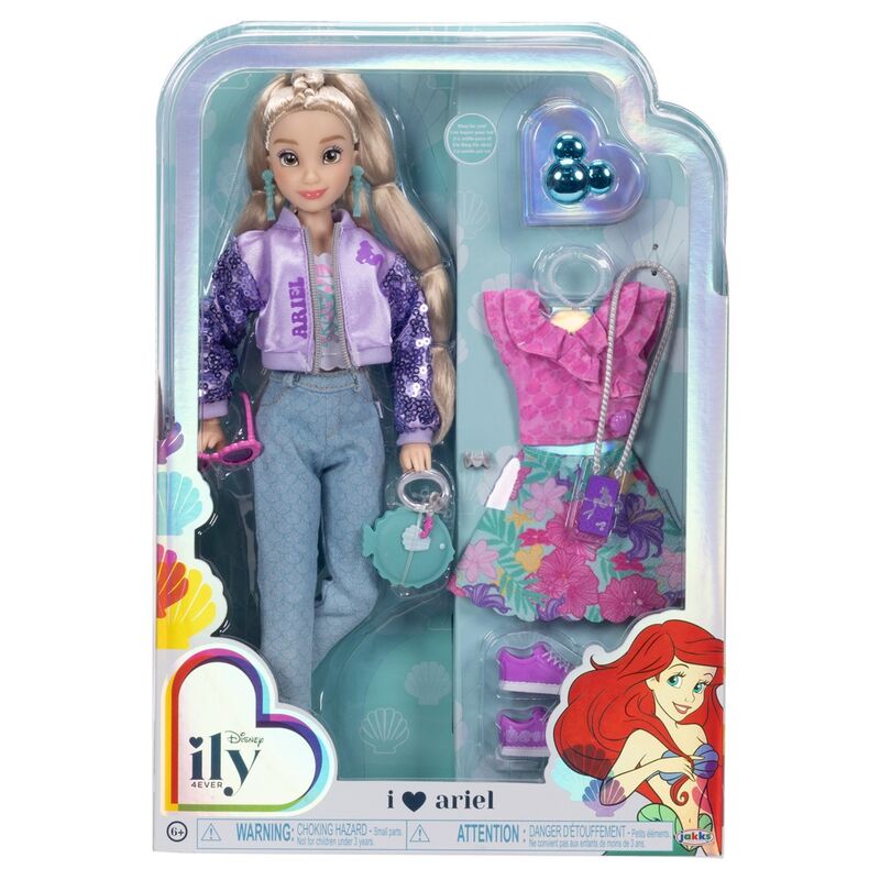 Mueca Fashion Doll Ariel La Sirenita Disney Ily 4Ever 28Cm